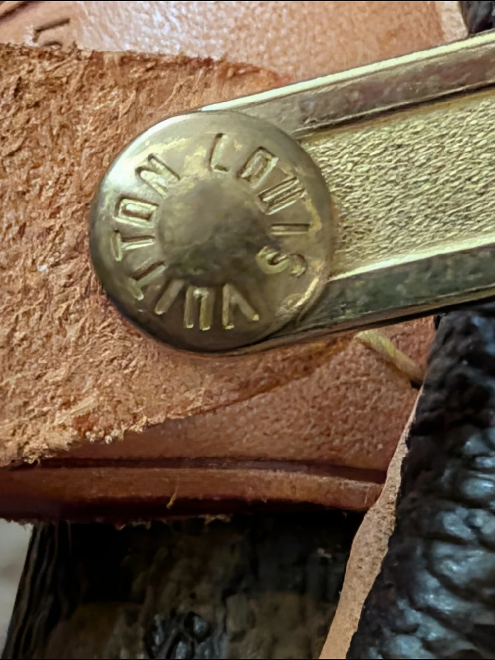 Louis Vuitton Monogram Canvas Speedy Handbag in Brown with Natural Leather Trim